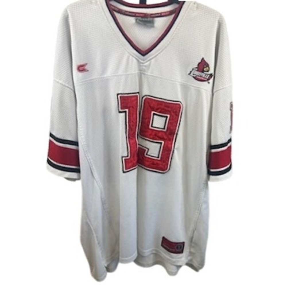 Louisville Cardinals Colosseum College Equipment‎ Athletics #19 Jersey NCAA 2XL